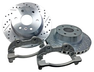 Cadillac Escalade Brake Rotors (2) - Rear - Baer Brakes - Big Claw Performance Rotors - `02-`06